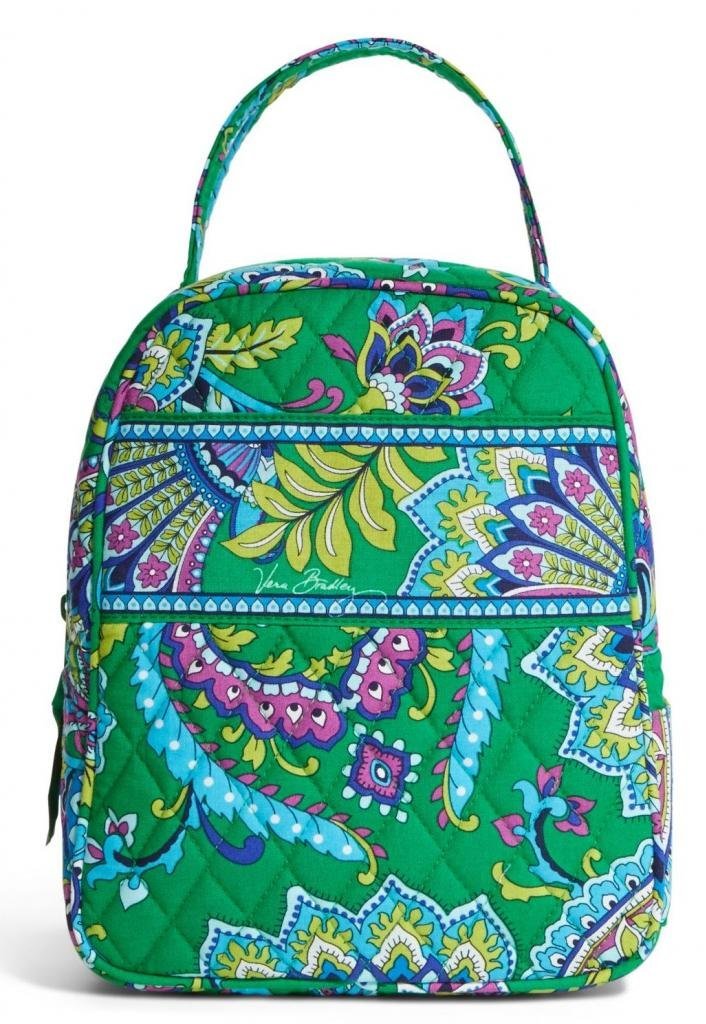 vera bradley deluxe lunch bunch bag