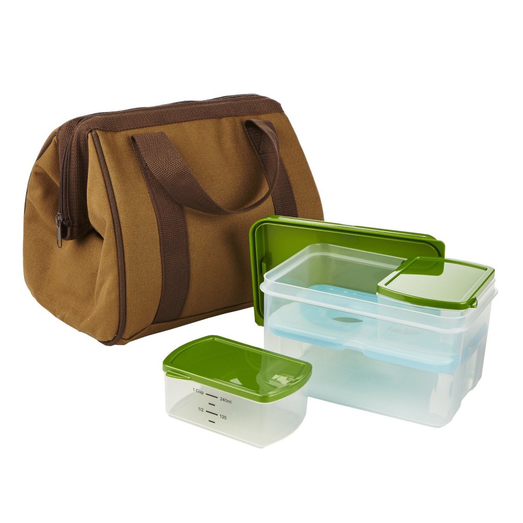 mens lunch box with containers